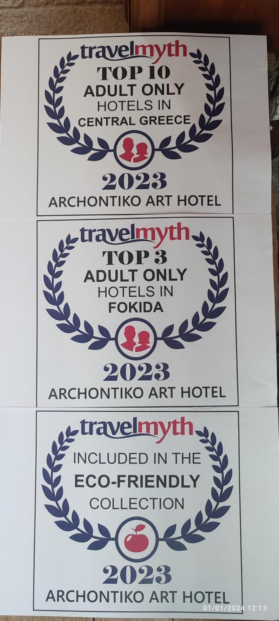 Archontiko Art Hotel Galaxídhion Zewnętrze zdjęcie