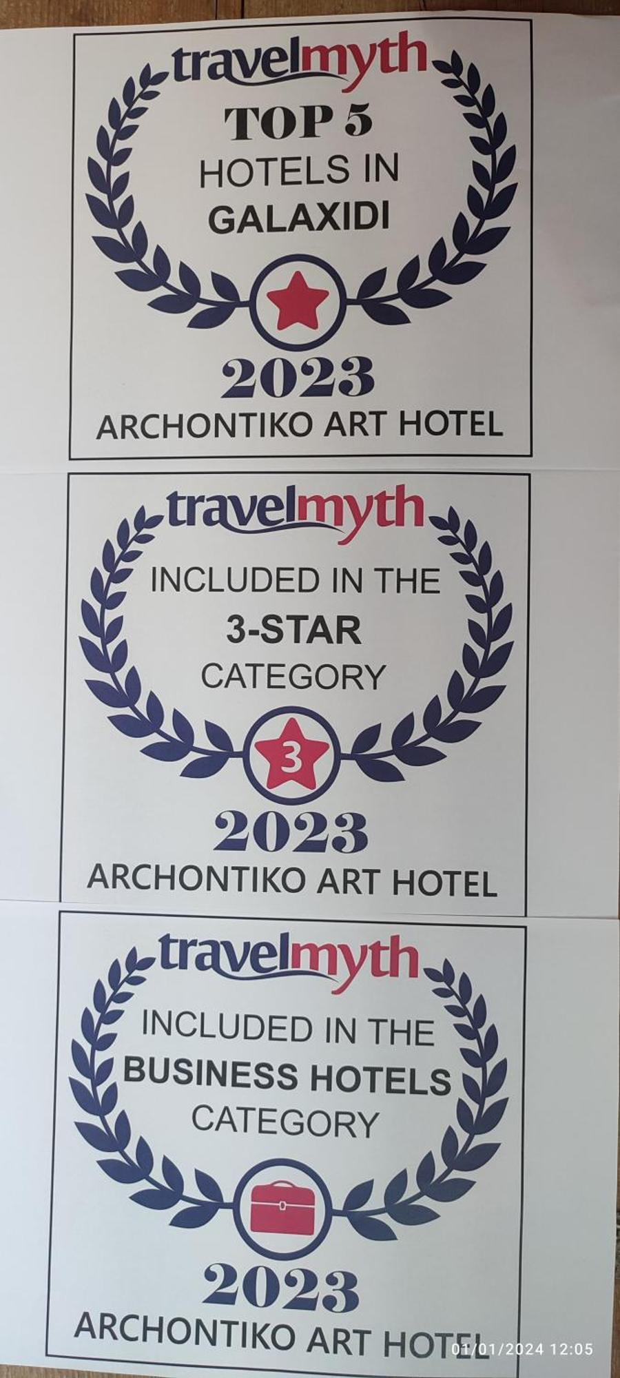 Archontiko Art Hotel Galaxídhion Zewnętrze zdjęcie