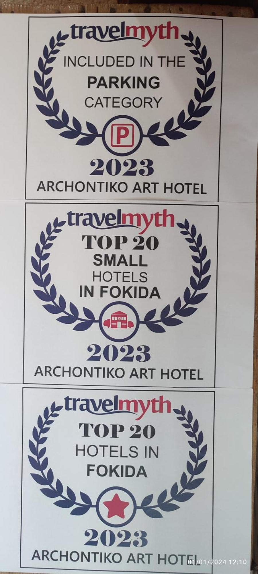 Archontiko Art Hotel Galaxídhion Zewnętrze zdjęcie